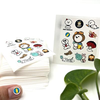 China Various Factory Waterproof Sale Custom Die Cut Label Logo Vinyl Sticker For Printing for sale