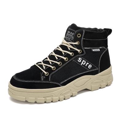 China Lace Up American Men Sneaker Shoes Retro Casual High Top Winter Boots for sale