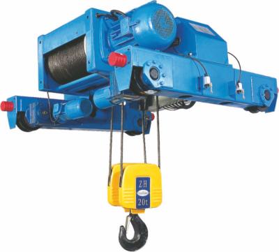 China Remote Control High Speed Electric Crane Hoist , Max Lifting Height 120m for sale