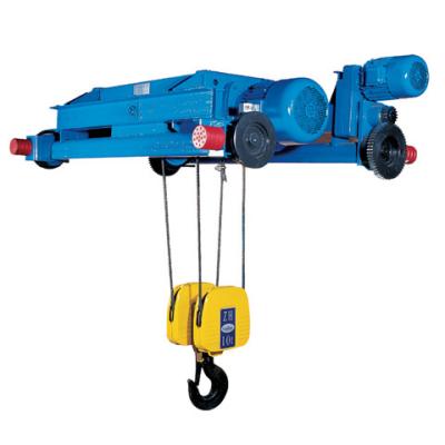 China Pendant Control Wire Rope Double Girder Hoist For Storage , Adjustable Speed for sale