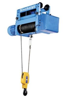 China 25 Ton Under - Slung Wire Rope Electric Monorail Hoist , Single / Dual Speed for sale