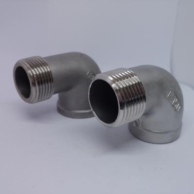 China stainless steel elbow 1/8