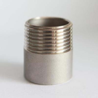 China Stainless Steel Thread Nipple Equal for sale