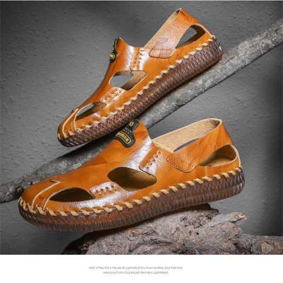 China Link before the trend of men's casual sandals men's youth personality of 2022 summer new men's sandals for sale