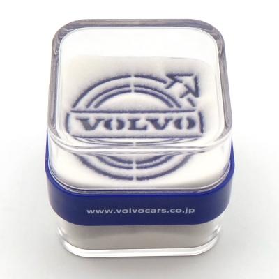 China Car global acrylic logo timer sand gift company promotional items for sale