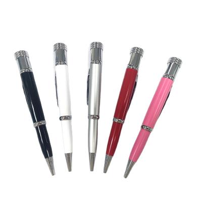 China Promotional Mini Personal Refill Hand Metal Pen High Quality Gift Jet Release Pen for sale