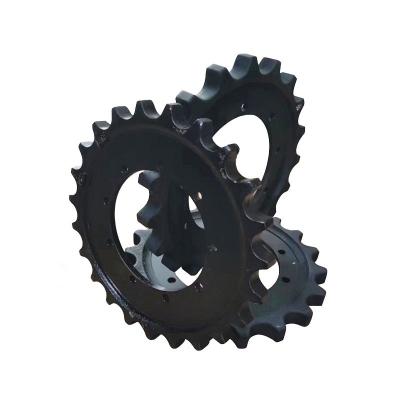 Cina PC200 Tracciato di escavatore Sprocket Catena a doppio rullo Sprockets 205-27-71281 20Y-27-11581 in vendita