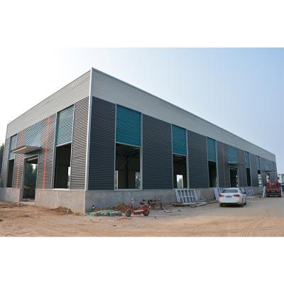 China China Manufacturer Warehouse Structure , Large - Span Steel Structure Wind - Resistant Warehouse Year for sale