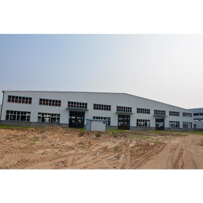 China Steel Prefab Factory Workshop Warehouse Steel Structure Building Construction Company for sale