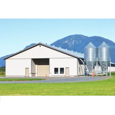 China Prefab Controlled Wareshouse Steel Structure Design Chicken Farm Building Poultry Sheds Buildings For Sale for sale