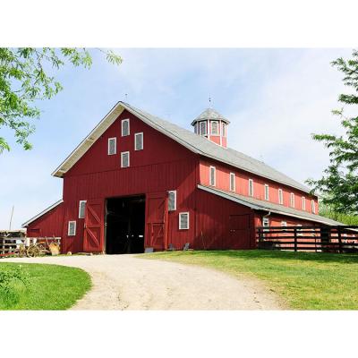 China Modern Low Cost Steel Structure Horse Barn Designs for sale