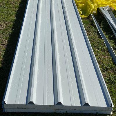 China 1000mm Or 950mm EPS Foam Sandwich Panels Roof Sheet Polycarbonate Roof Panels Bulding Material for sale