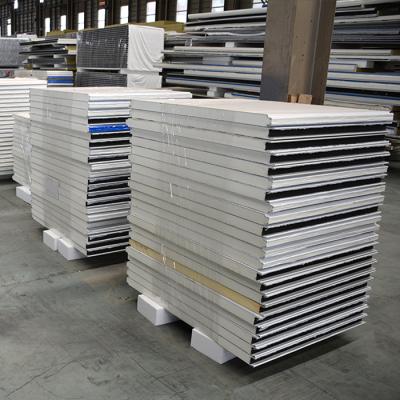 China 1000mm or 950mm steel structure house prefab insulation insulated wall roof use PU sandwich panels for sale