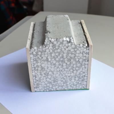 China Hospitals Light Weight Exterior Wall Fireproof Precast Foam EPS Concrete Cement Sandwich Panel for sale