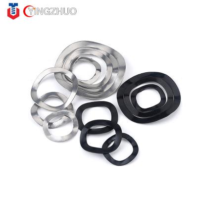 China Custom high pressure DIN137 black oxidation washer metal stainless steel wave washer for sale