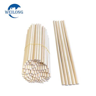 China Factory direct viable birch wood round stick straight and smooth for DIY crafts and customized sizes for sale