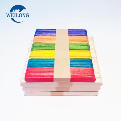 China China colored ice cream craft sticks colorful ice cream stick for craft for sale