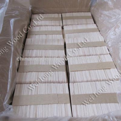 China Disposable Birch Wood Spatula Medical Wooden Spatula for sale