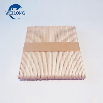 China Sustainable 200 Pcs Craft Sticks Ice Cream Sticks Natural Wooden Ice Cream Sticks 93*10*2 Mm for sale