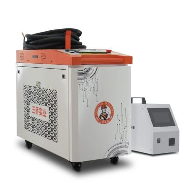 China 3000Watt MAX Fiber Laser welding machine 4 in 1 welder welding clearning cutting function for sale