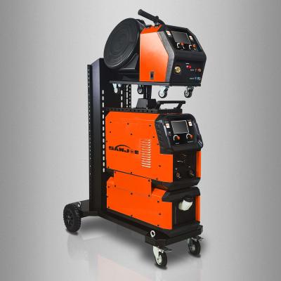 China MIG500LS 2 Display Gmaw Welding Machine with Separated wire feeder and Separated water cooler MIG welding machine for sale