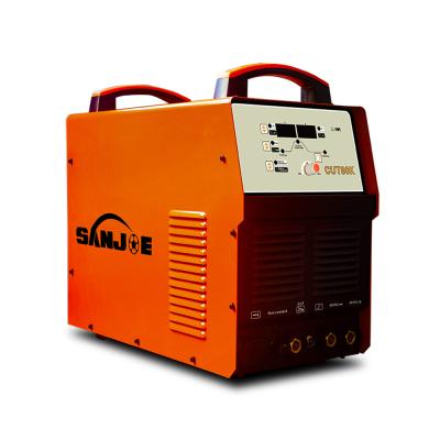 China 70A Plasma Cutter Single Phase CUT-80K Build In Air Compressor Easy Cut for sale