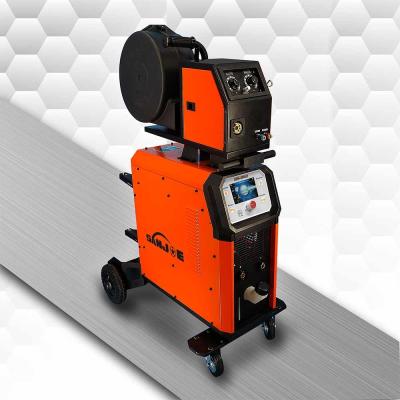 China LCD 350A IGBT MIG Welder , Gmaw Welding Machine 15kg Wire Spool for sale