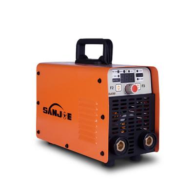 China Mini Stick MMA ARC Welding Machine 130AMP DC Inverter 5.6KVA Input Power for sale