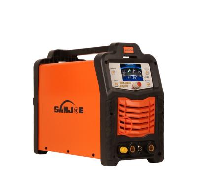 China Wechselstrom-DC LCD TIG Welding Machine Pulse Synergy 6 Wechselstrom-Wellen 220V 230V 240V zu verkaufen