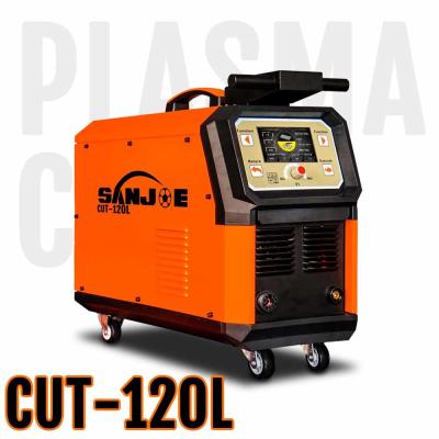 China CUT-120L LCD Display 120A IGBT Plasma Cutter Grid Cutting Machine for sale