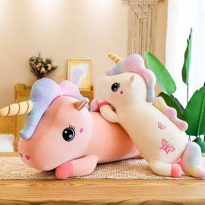 China China Manufacturer Cute Animal Doll Soft Pp Cotton Large Plush Pink Baby Unicorn Plush Toy for sale