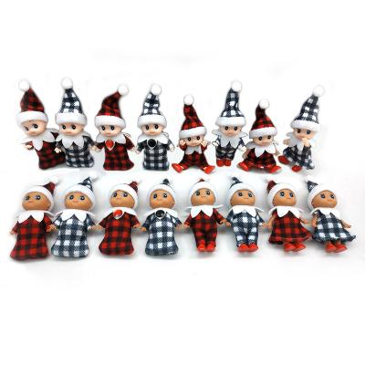 China Educational Toy 7 Colors Christmas Baby ELF MINI Dolls Baby Christmas Elves Toy for sale