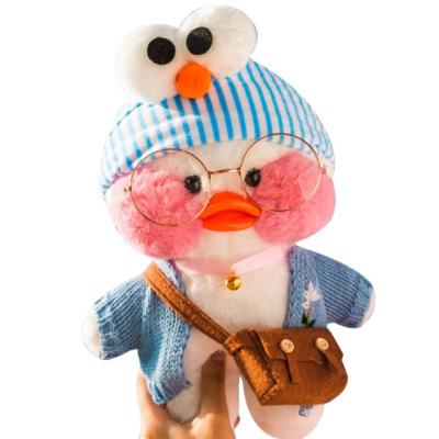 China Gift 30cm Cartoon Kawaii Stuffed Lalafanfan Duck Soft Plush Toy Gifts For Kids for sale