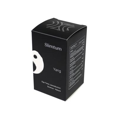 China Wholesale Recycled Materials Factory Price Eco - Friendly Paper Packaging Custom Logo Black Gift Card Box for sale