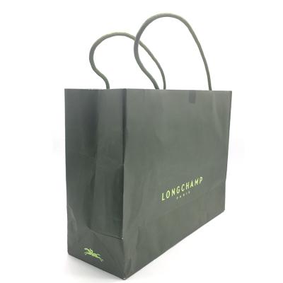 China China Factory Gold Latest Design Recycled Materials Supplier Hot Sale Printed Paper Bag for sale