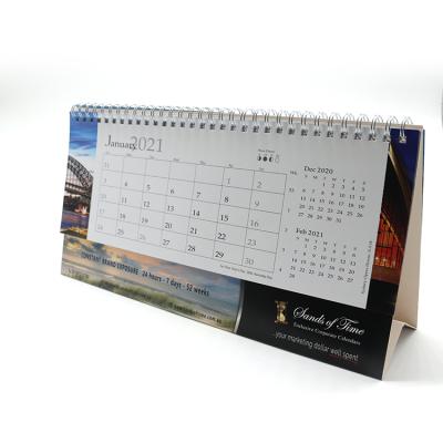 China Factory Supply Recycled Materials China Desk Calendar Top Quality Printing for sale