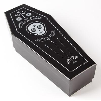 China Shape Biodegradable Hot Selling Coffin Gift Cosmetic Box for sale