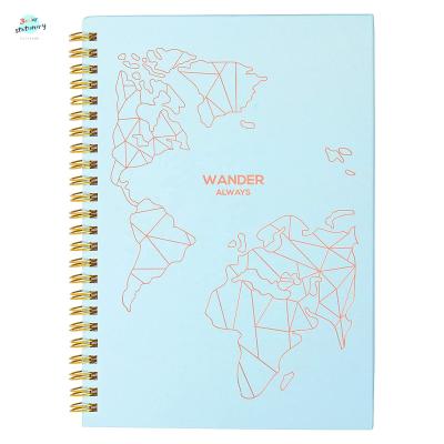 China Travel Spiral Journal for Women Travelers Notebook Cute Undated Road Trip and Vacation Diary for sale