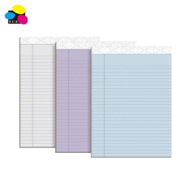 China 100% Recycled Self Adhesive 8-1/2 x 11-3/4 Perforated Paper Pages Prism Legal Ruler Sturdy Memo Pads for sale