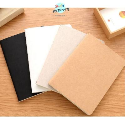 China Eco-friendly paper multi color eco-friendly paper cover 10 x 14 cm blank paper diary notebook packing for sale