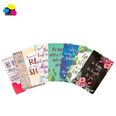 China Gold Supplier 8 Pack 8x5 Inch 80 Pages Travelers Printed Bulk Floral Motivational Striped Notebook for sale