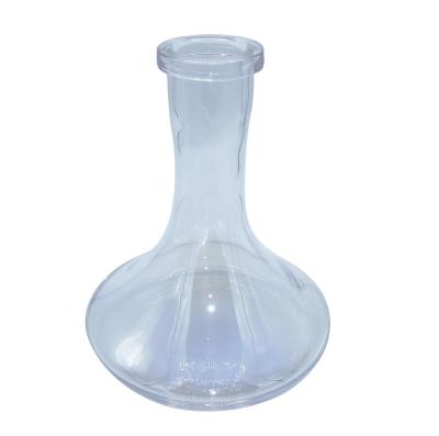 China Best Interesting Hot Selling Glass Hookah Shisha Glass Bottle Low Vase for sale