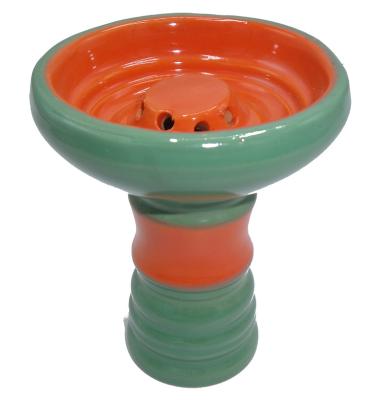 China 2021 hot sale hookah accessories ceramic colorful ceramic hookah bowl shisha head for sale