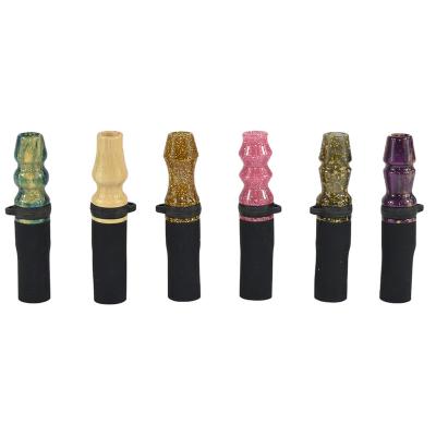 China Hot Sale Resin Hookah Accessories Cheap Silicone Mouth Tips Resin Mouth Tips For Hookah Shisha for sale