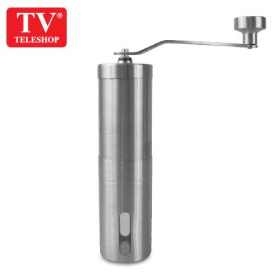 China 304 Stainless Steel Outdoor Manual Hand Crank Coffee Grinder for Home Use for Travel for sale