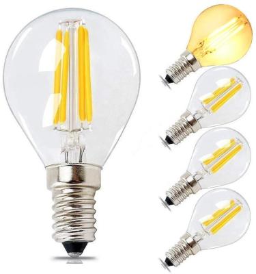 China BRIMAX indoor lighting 2700K g45 led filament bulb 4pcs pack for sale Edison bulbs style UL CE rohs approved for sale