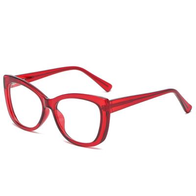 China Modern Manufacturer Wholesale Glasses Frames Simple Design Eyeglasses Frames Acetate Optical Indicate Glass for sale