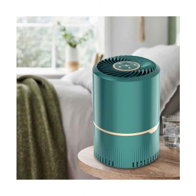 China Custom Logo Air Purifier Silent Anion UV Air Purifier Silent Sterilization Lamp HEPA Filter UV Air Purifier for sale