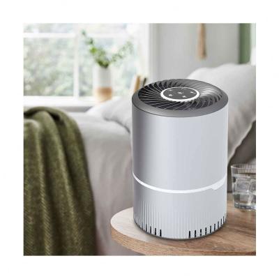 China Model A12 Small Bedroom Portable Mini Air Purifier Hepa Filter UV Sterilization Air Purifier For Office Use for sale