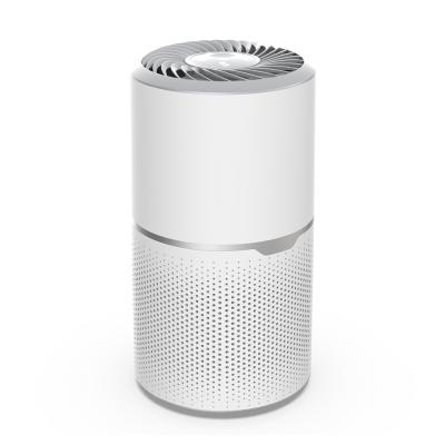 China Touch Button Air Purifier Manufacturer HEPA Portable Air Purifier Air Filter For Home Office Car for sale